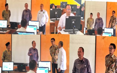 KASI PENMAD KEMENAG KAB. TASIKMALAYA MONEV AKG KE TILOK AKG MTsN 3 TASIKMALAYA